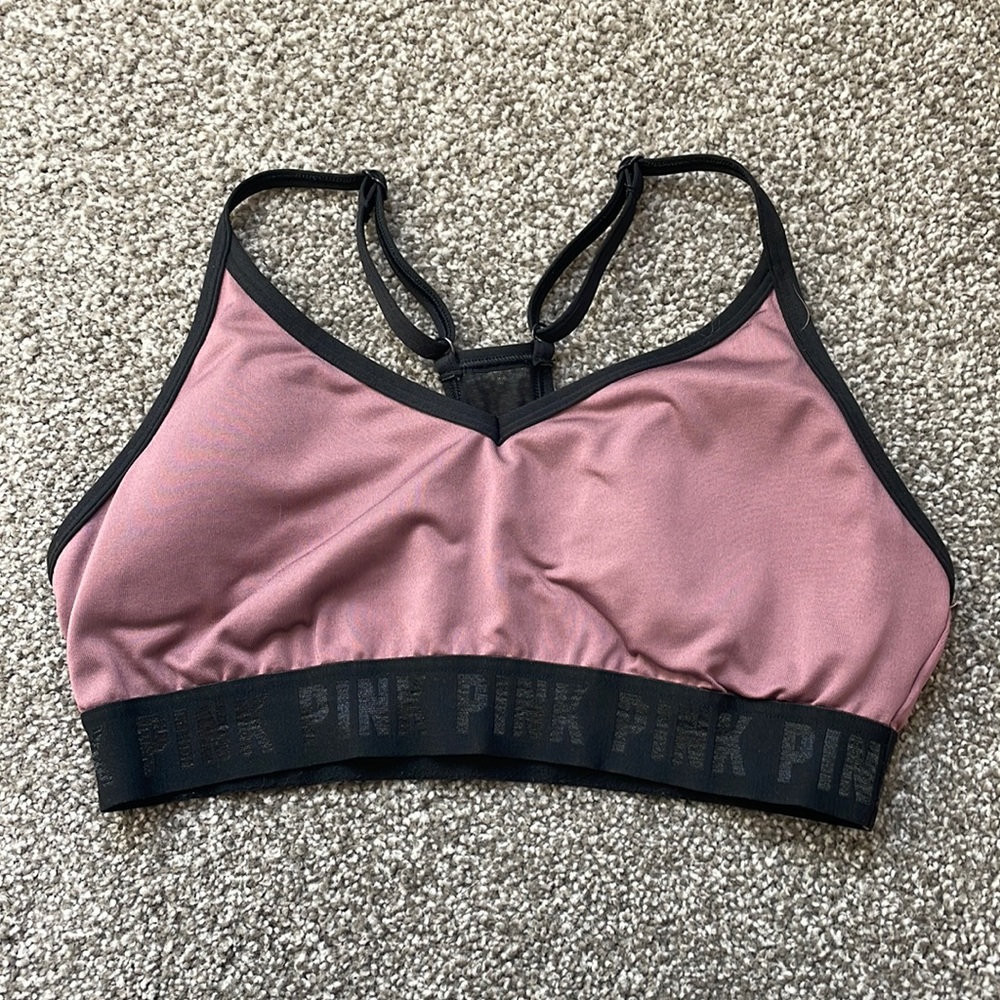 Pink Sport Bra